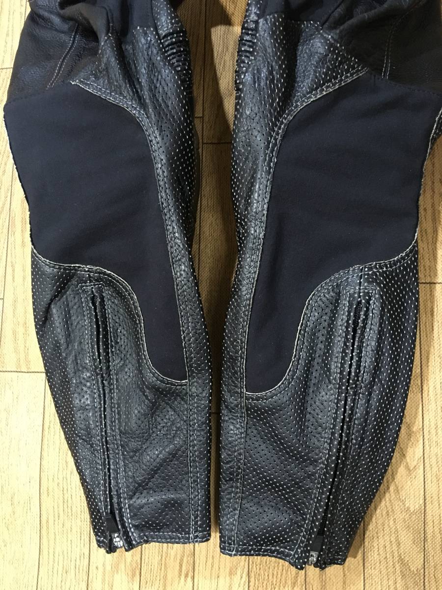 HYOD ニースライダー装備 牛革製 ブーツイン レザー ライディング 