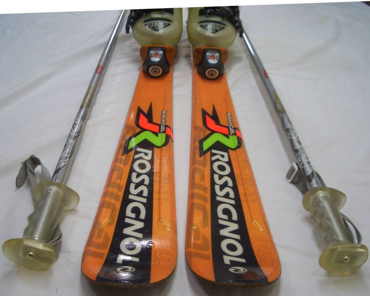 ☆ROSSIGNOL カービングスキーセット 板140/ブーツ24 ◾️カービング