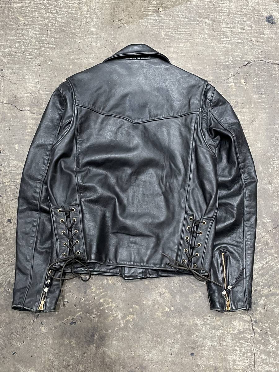 USA製！美品！60s 70s 80s PROTECH ライダース MC モーターサイクル 