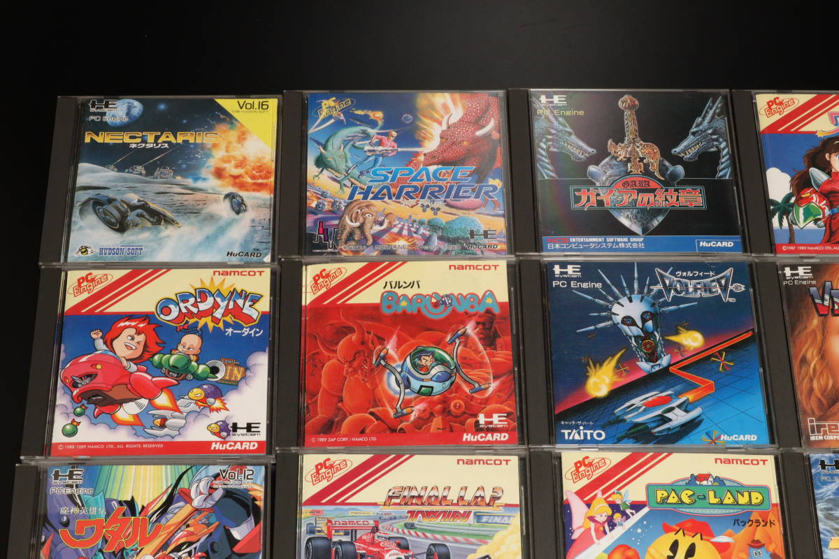 NEC PCエンジン PC-Engine HuCARD 15タイトル CD-ROM2 3タイトル