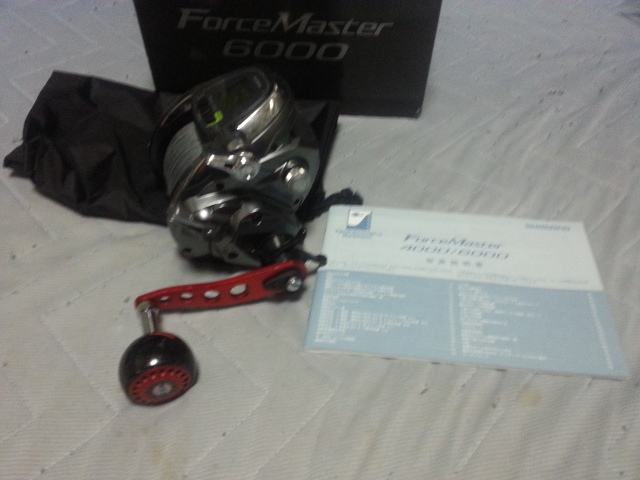 シマノ　フォースマスター6000　【美品・パワーハンドル】_2
