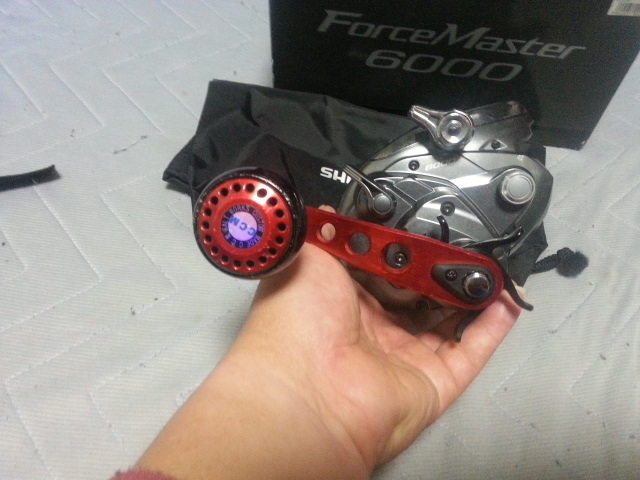 シマノ　フォースマスター6000　【美品・パワーハンドル】_3