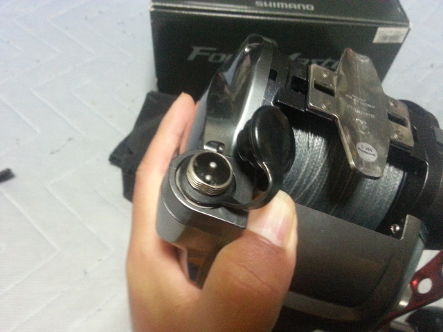 シマノ　フォースマスター6000　【美品・パワーハンドル】_4