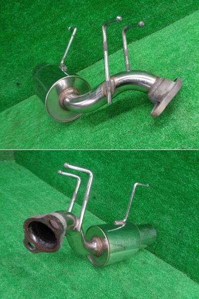 良品!! JB5 JB7 ライフ ディーバ 社外 HKS 砲弾 リア マフラー JE1