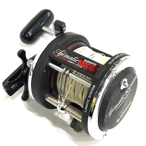 SHIMANO Ajimatic 3000SS シマノ アジマチック 船用 手動リール QT014
