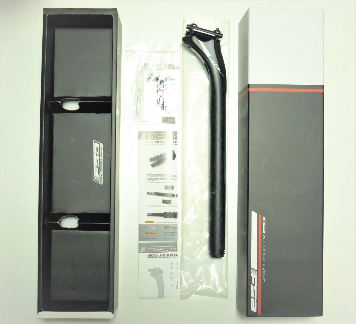 【安い，爆買い】 FSA K-FORCE Light SB25/&phi;27.2/350mm/MTCクランプ UDカーボン Di2対応 軽量(直径27.2mm)｜売買されたオークション情報、yahooの商品情報をアーカイブ公開 - オークファン 直径27.2mm