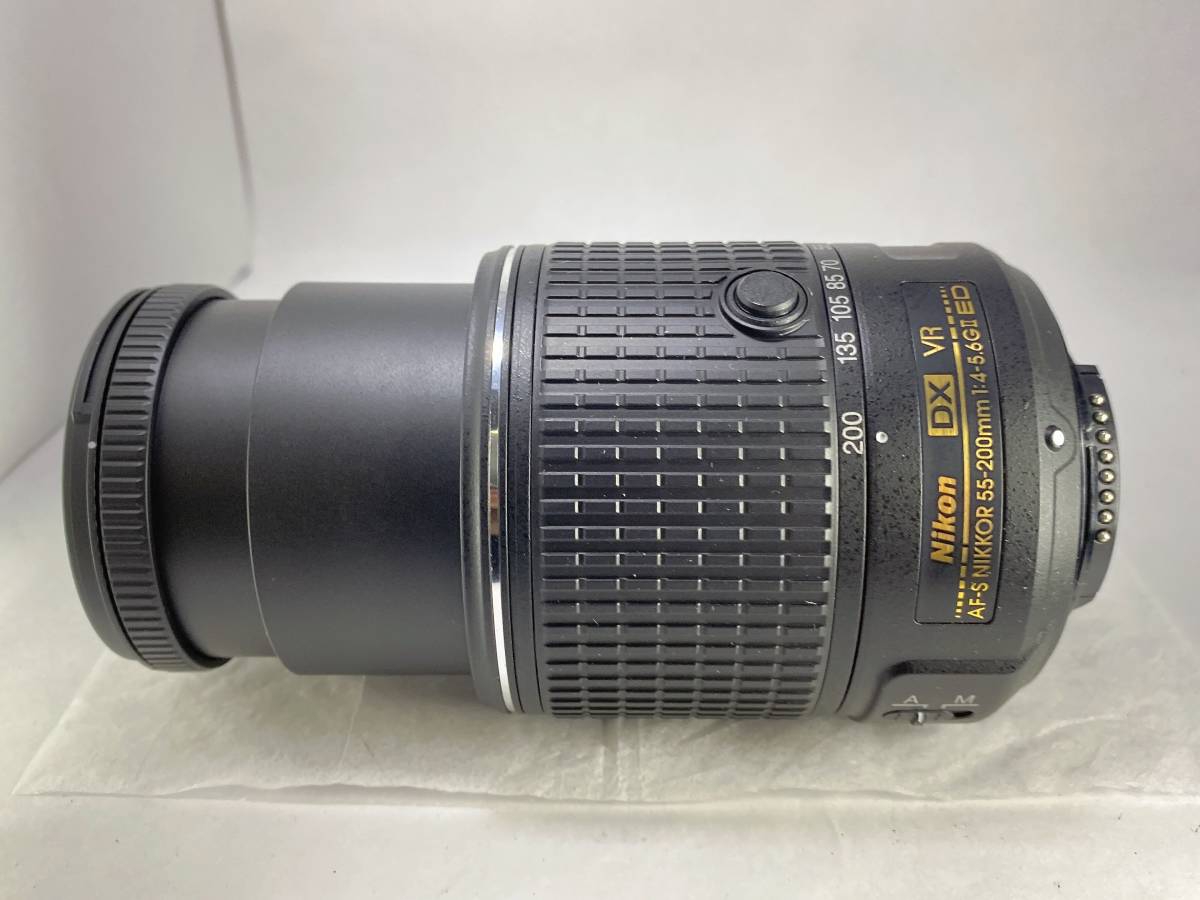 ★外観新品級★ ニコン NIKON AF-S DX NIKKOR 55-200mm F4-5.6 G ED VR II 　　　0107#0051 #3310 AF-S DX NIKKOR 実写レビュー ☆外観極上美品☆Nikon 55-300㎜