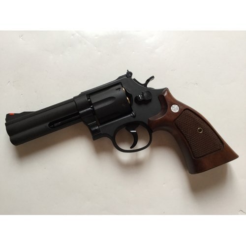 マルシン S&W M586 ブラックHW 木製グリップ仕様 M586 マルシン S&amp