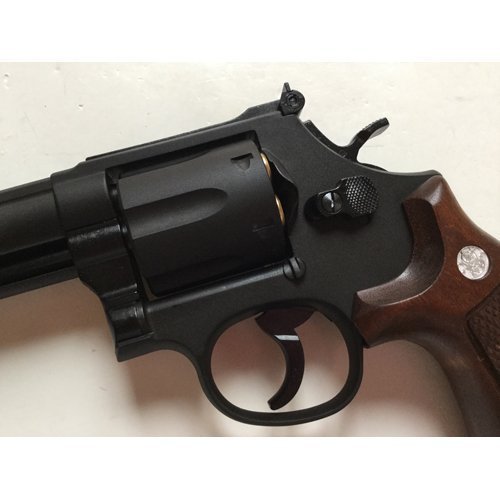 マルシン S&W M586 ブラックHW 木製グリップ仕様 M586 マルシン S&amp