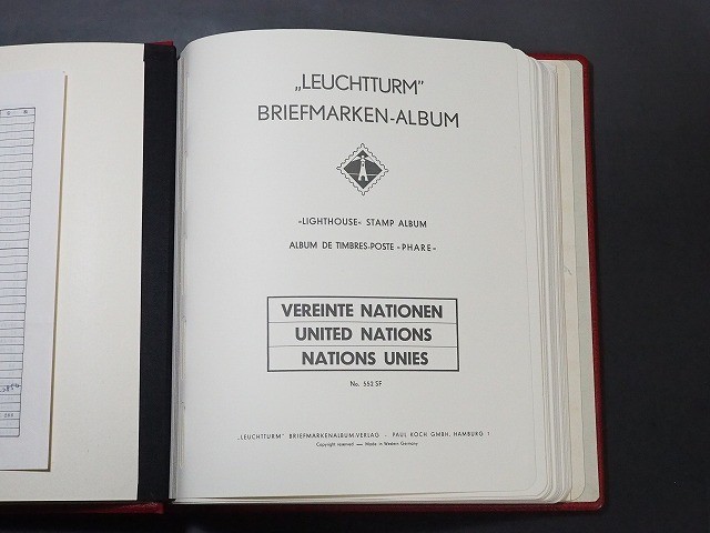 国連切手アルバム 1951～1979 全画像有 国際連合 コレクション 郵票