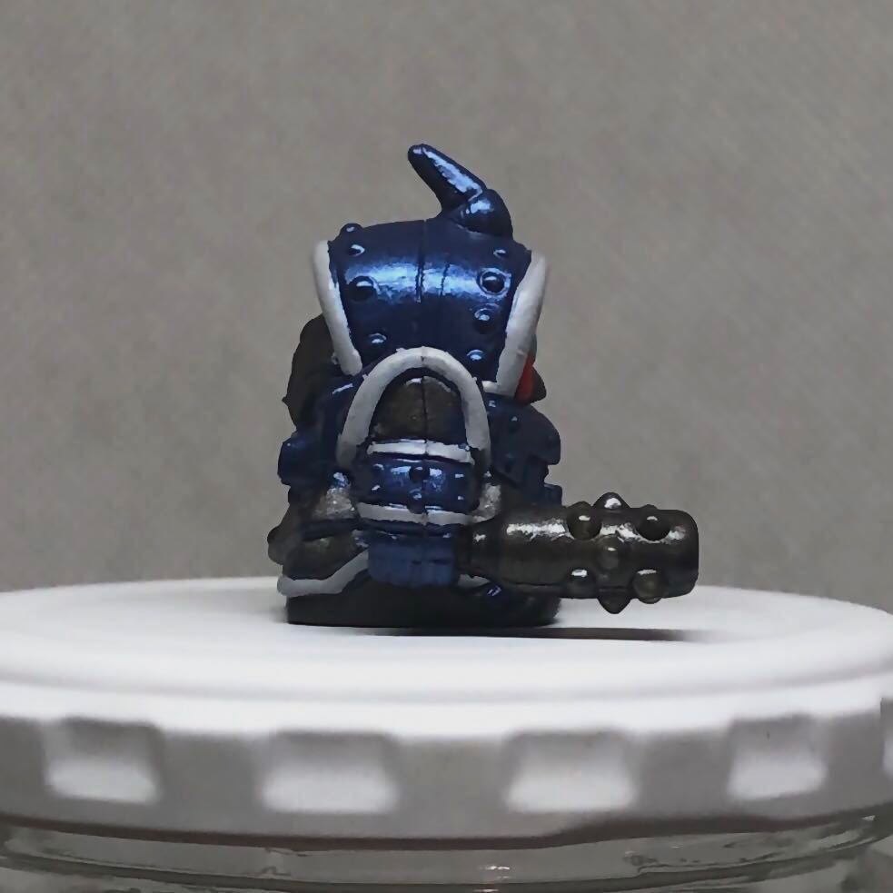 SDガンダム ガン消し リペイント 戦士アッシマー 暗黒戦士アッシマー
