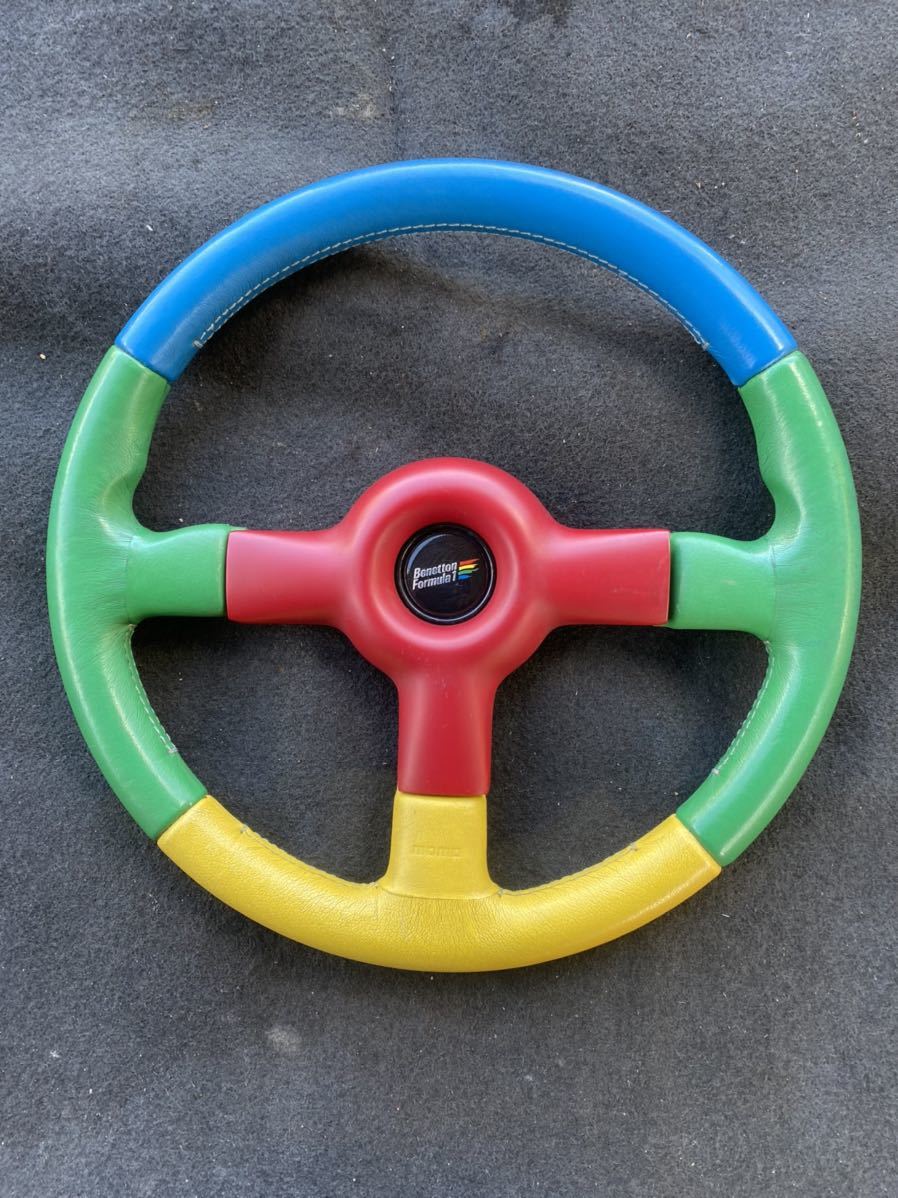 MOMO ベネトン フォーミュラ1 Benetton Formula1 φ350 35 モモ