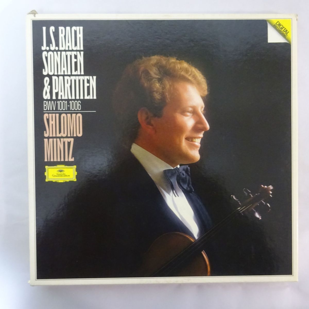 【最安値，100%新品】 18019404; 独DG/デジタル録音/3LP BOX ミンツ / バッハ 無伴奏ヴァイオリン ソナタとパルティータ全曲(器楽)｜売買されたオークション情報、yahooの商品情報をアーカイブ公開 - オークファン 器楽