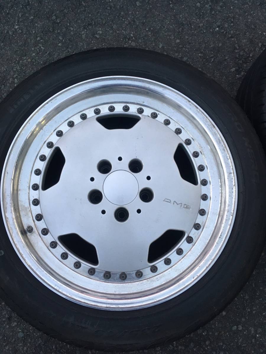 ★希少！AMG17インチ３ピース　8.5Ｊ２本セット中古★ 2026年最新Yahoo!オークション -amg,(5穴)の中古品・新品・未 - -8.5j 10j」(17インチ)(ホイール)の落札 AMG（P.C.D（mm）112）（ホイール｜タイヤ・ホイール