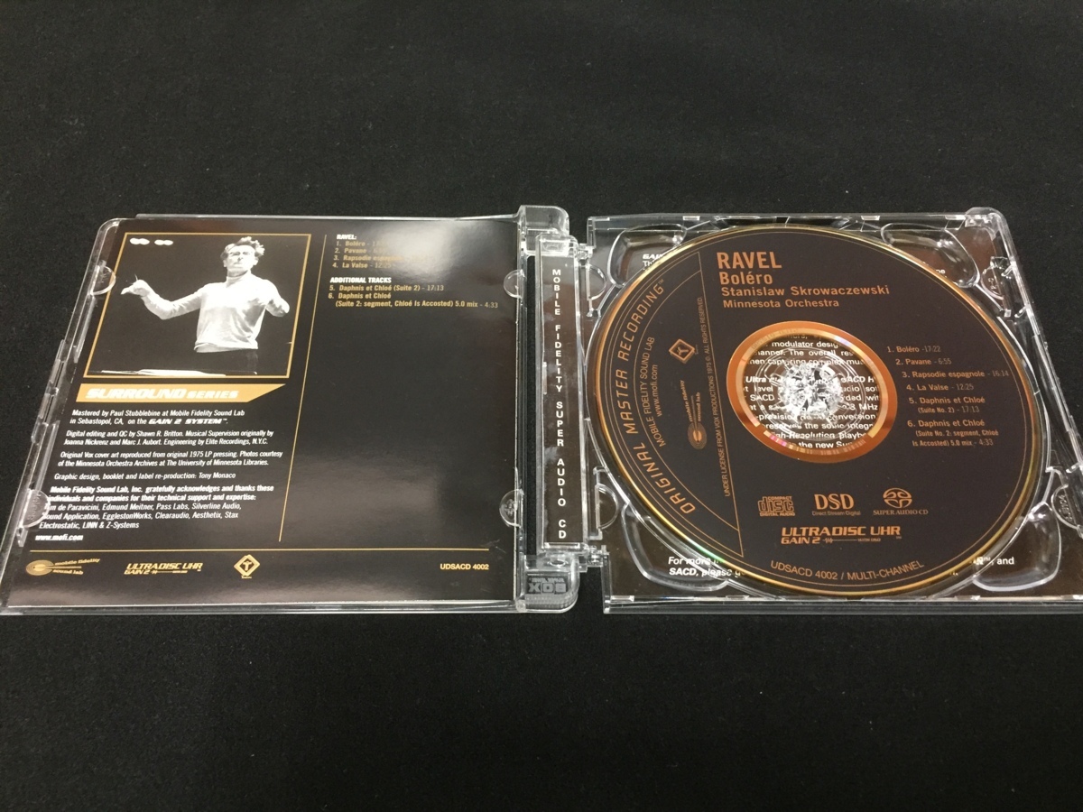 ラヴェル SACD モーリス・ラヴェル: タワレコ限定・高音質〉スクロヴァ