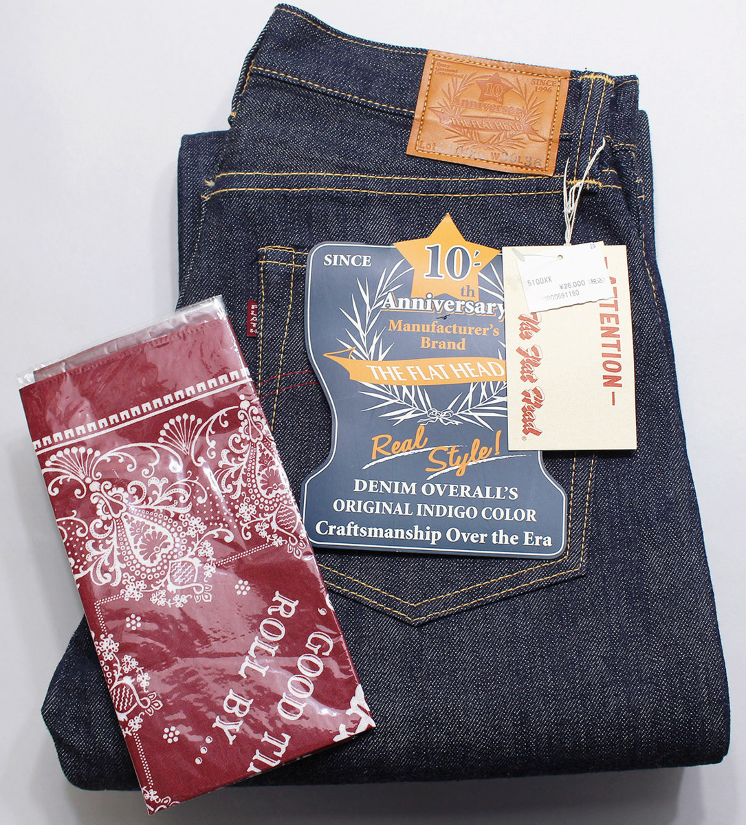 THE FLATHEAD フラットヘッド 10周年記念限定モデル Lot 5100XX 
