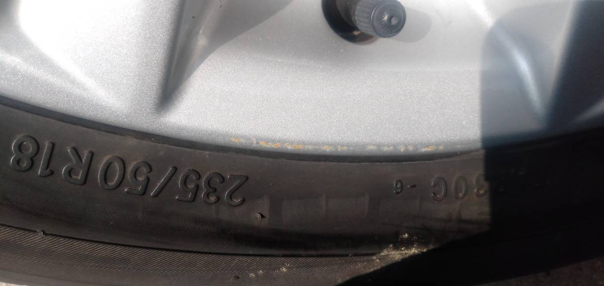 トヨタ 30系アルファード 純正ホイール 235/50R18 中古美品 タイヤ
