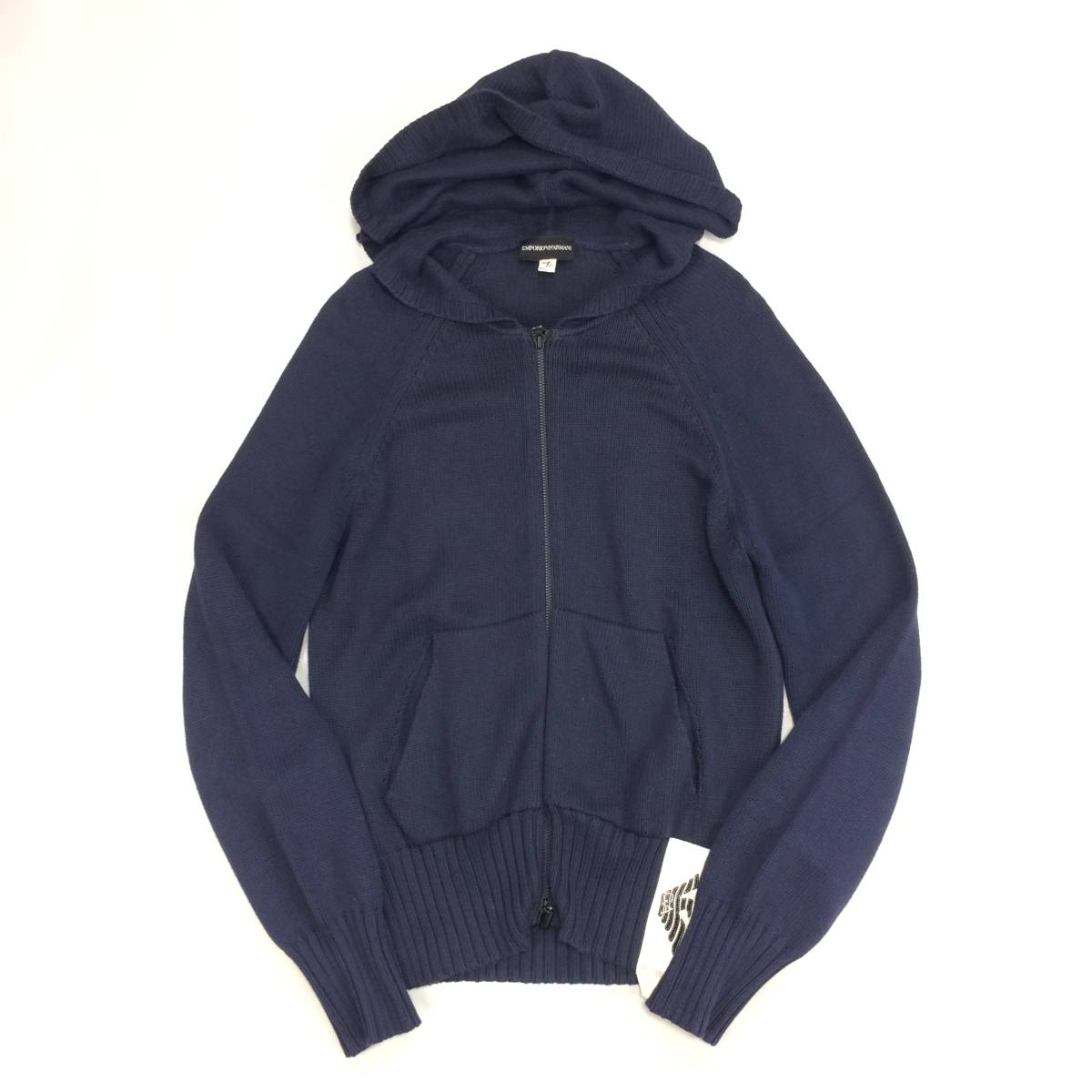 EMPORIO ARMANI/エンポリオ アルマーニ リブ編みコットン オーバー 