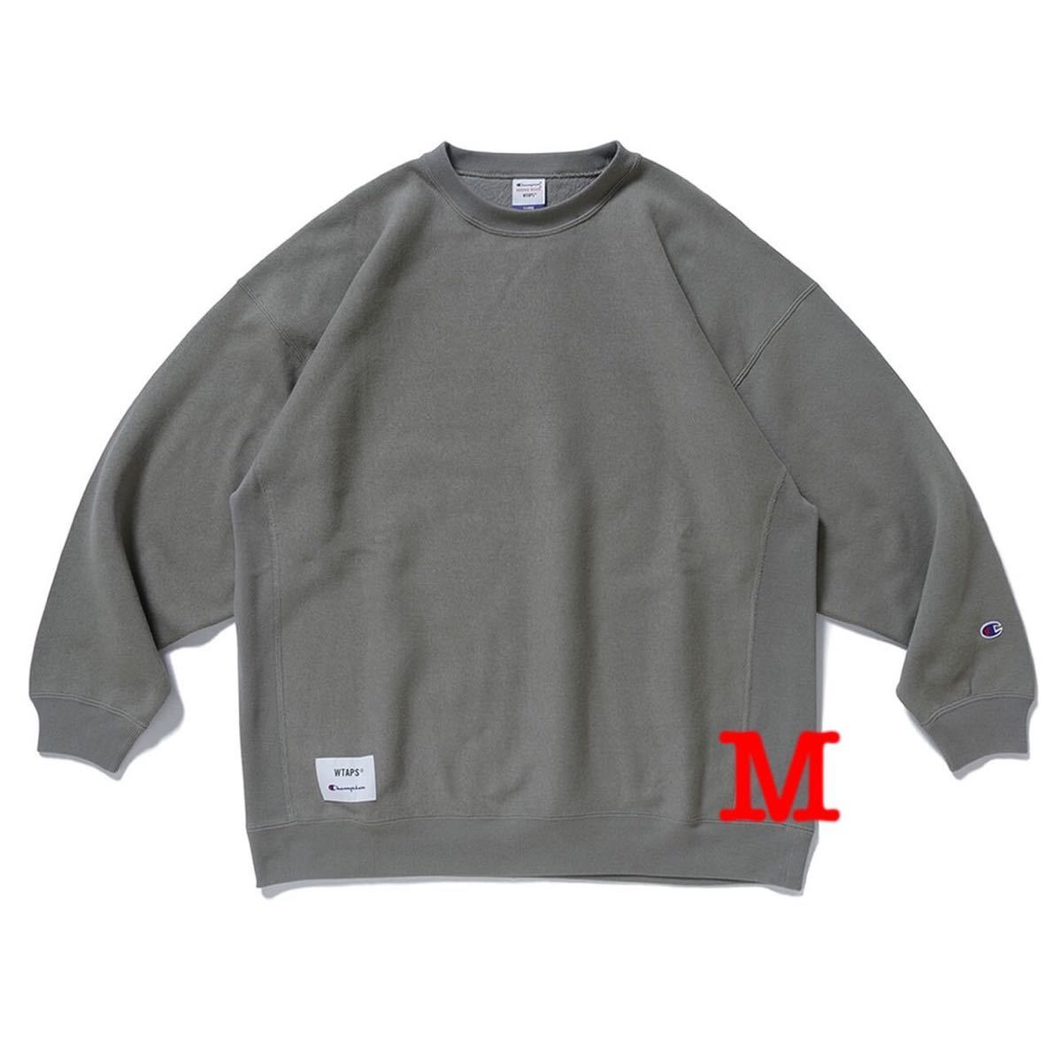 wtaps ACADEMY CREW NECK COTTON CHAMPION REVERSE WEAVE OD M 