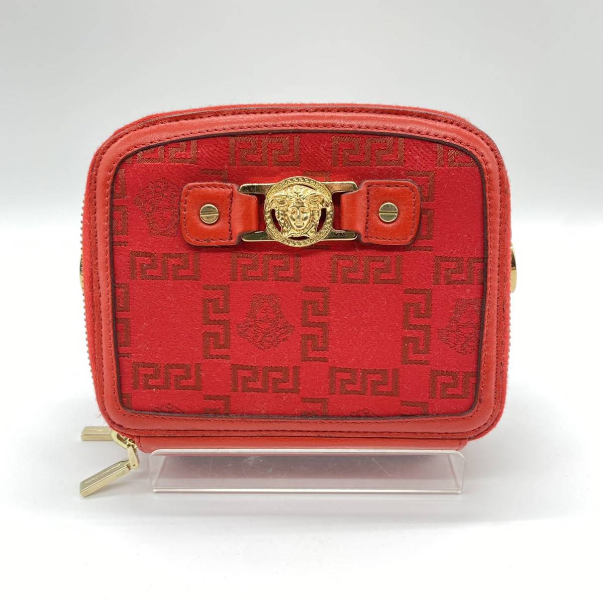 希少】 VERSACE ヴェルサーチ ベルサーチ メデューサ ウォレット 