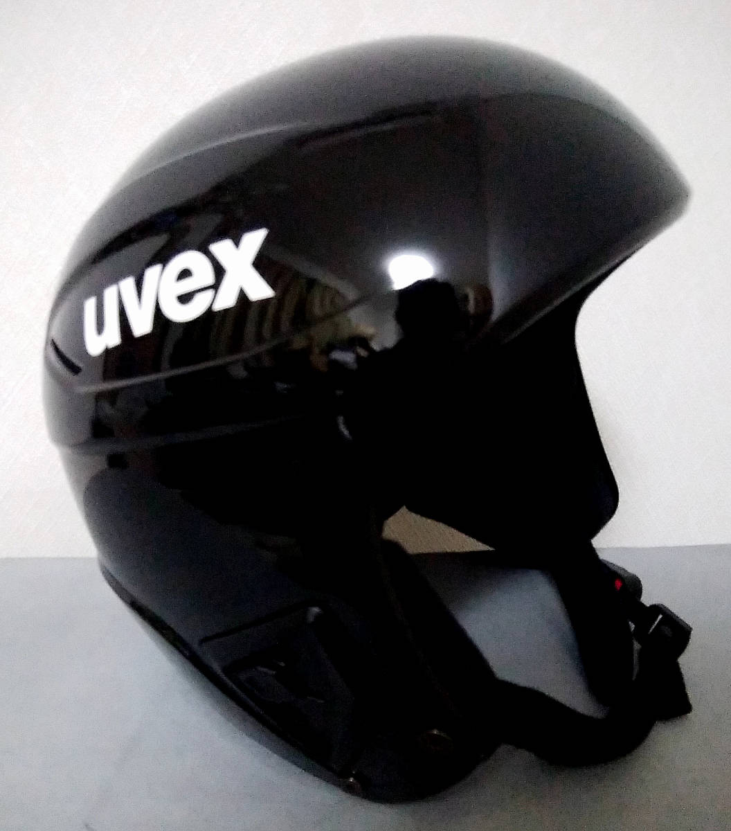 ◆UVEX　ウベックスrace＋◆60～61センチ◆ドイツ製◆中古◆スキーレーシング◆FIS対応ヘルメット◆国体予選◆男女兼用◆中古美品★格安！