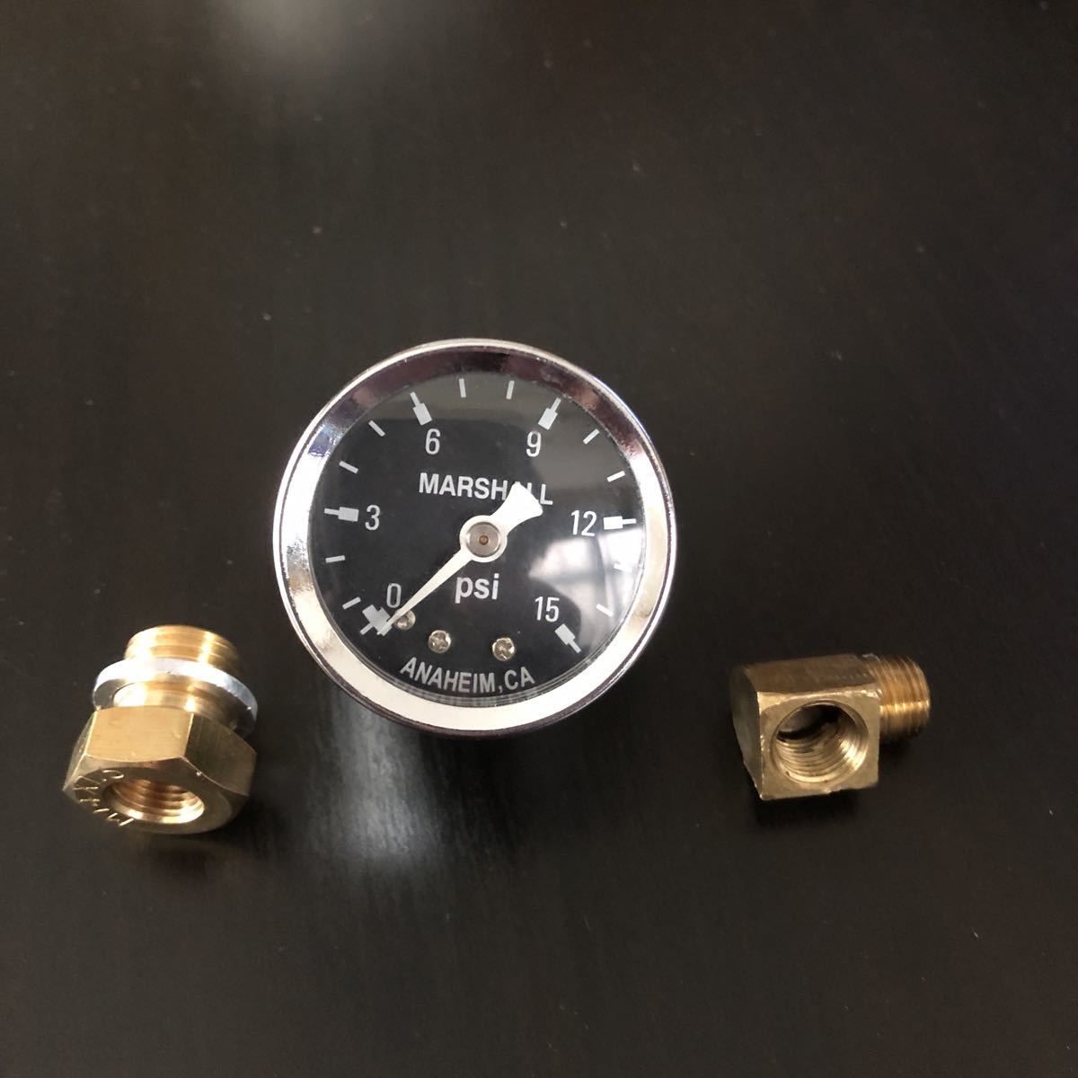 マーシャル オイルプレッシャーゲージ Marshall pressure gauge oil Z1