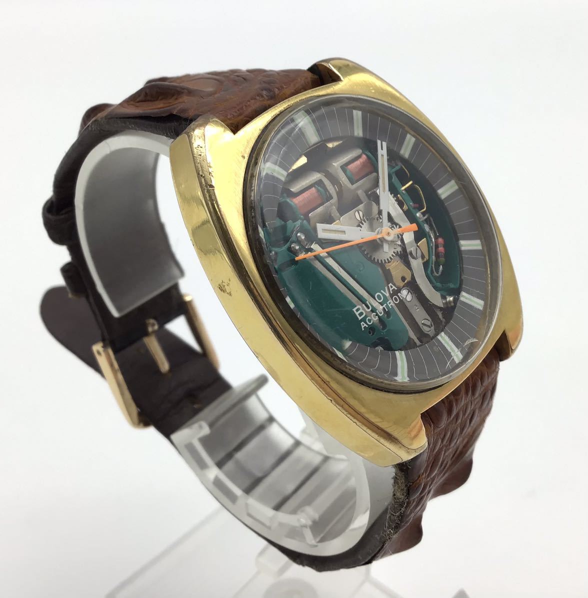 動作未確認 BULOVA ACCUTRON M9 ブローバ アキュトロン 文字盤 