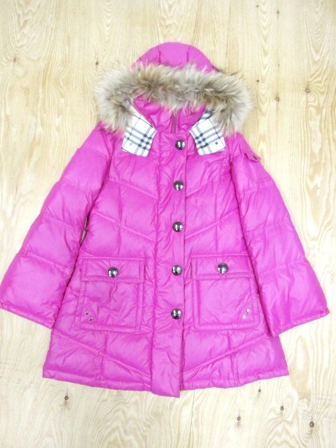 BLUE BURBERRY バーバリーブルーレーベル LABEL（ダウンコート）の 