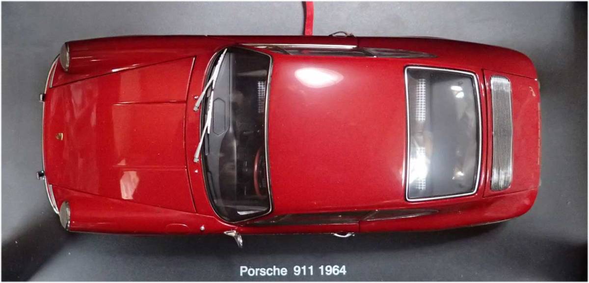 オートアート1⁄18 ミニカー ポルシェ911 ナロー 1964 レッド RED