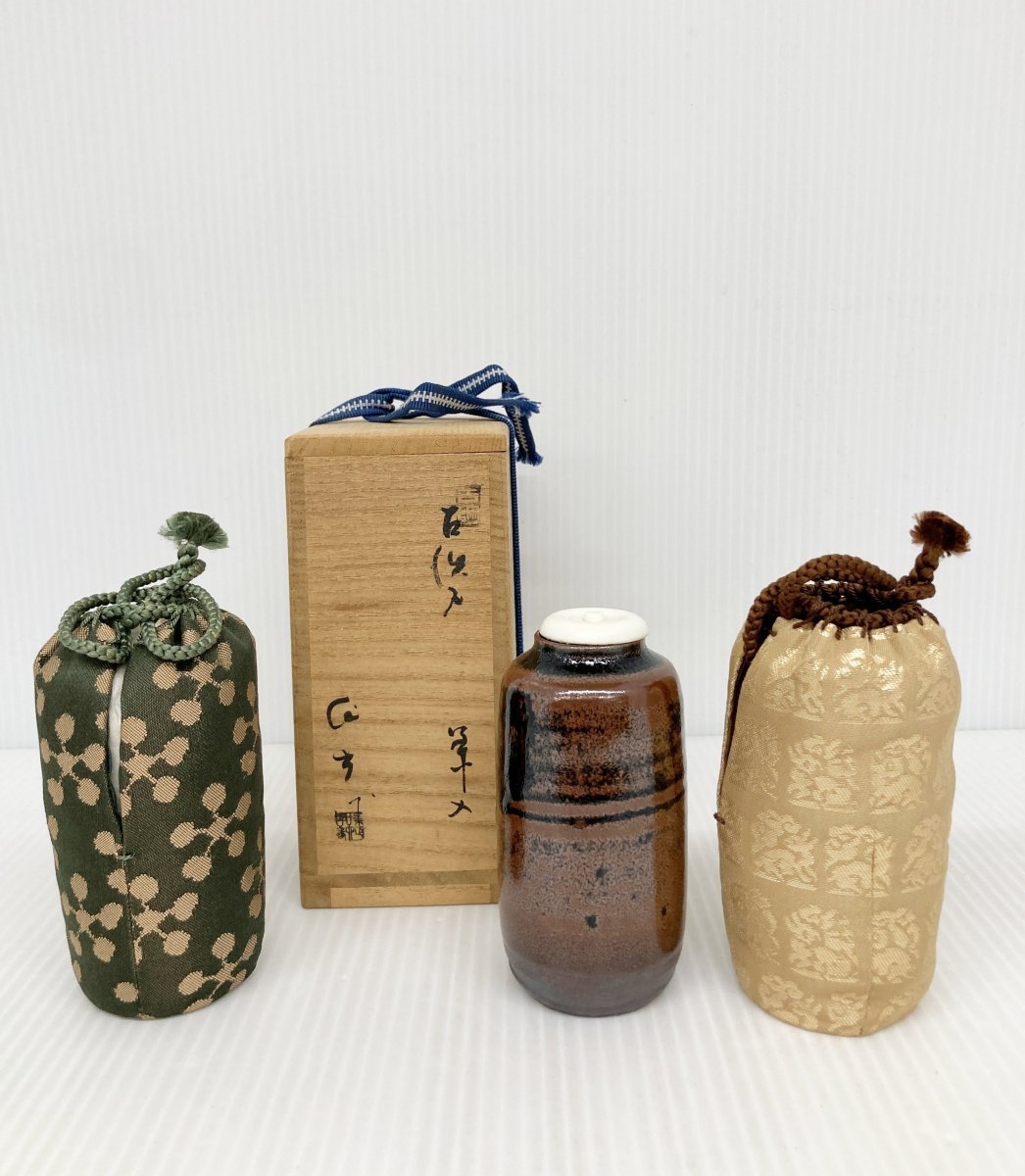 茶道具 肩衝 茶入 木箱入り 中古 仕覆の通販 2026年最新Yahoo