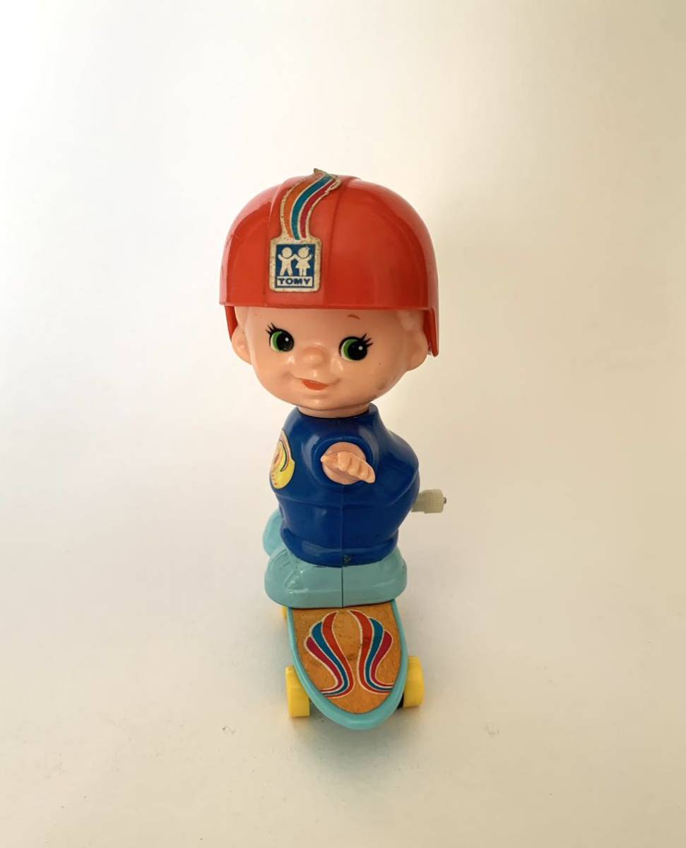 1979年 TOMY スケボー坊や ゼンマイ 昭和レトロ おもちゃ トミー TOMY