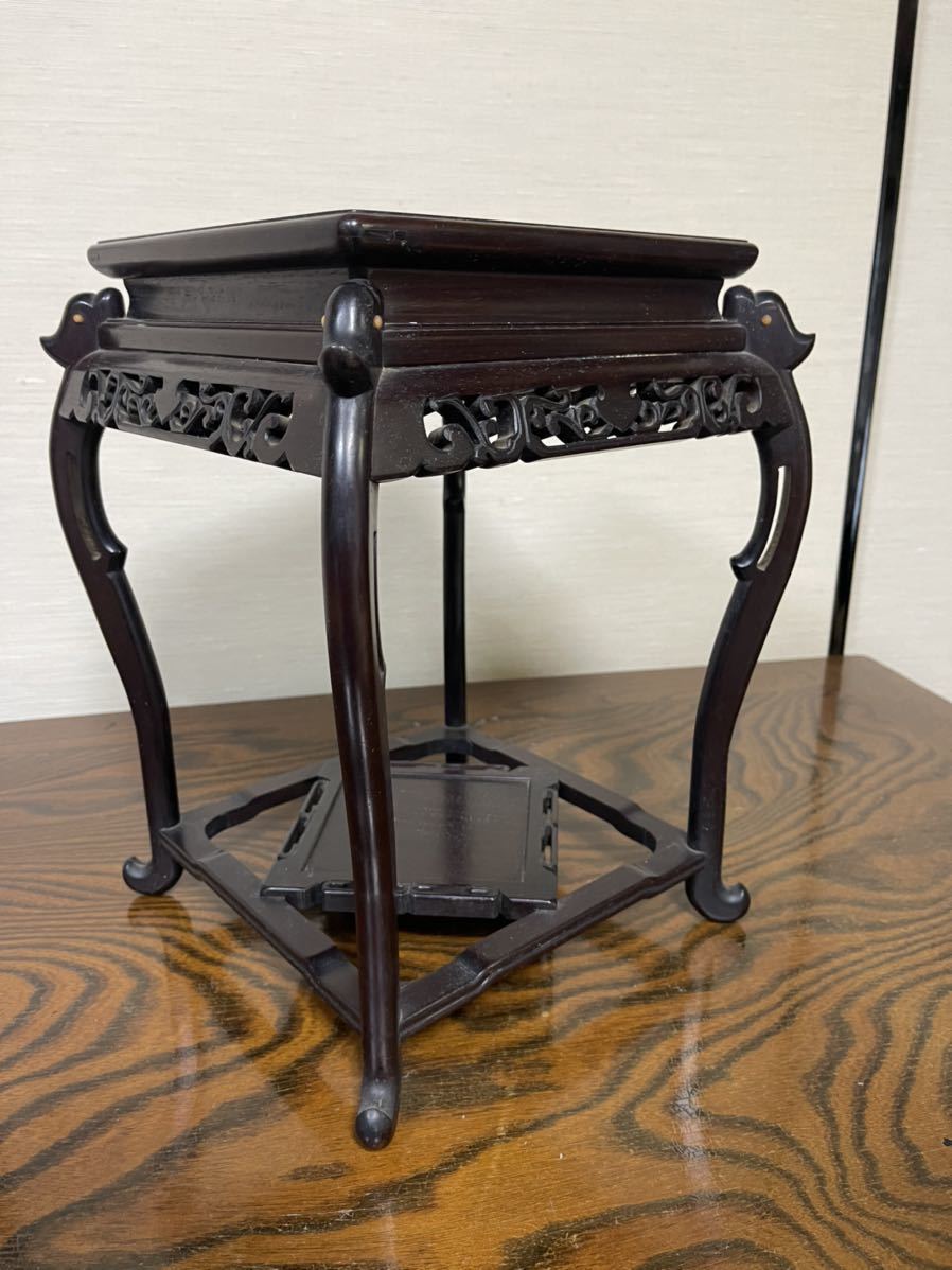 唐木インテリア 飾り台 アンティーク 工芸品 【公式通販】