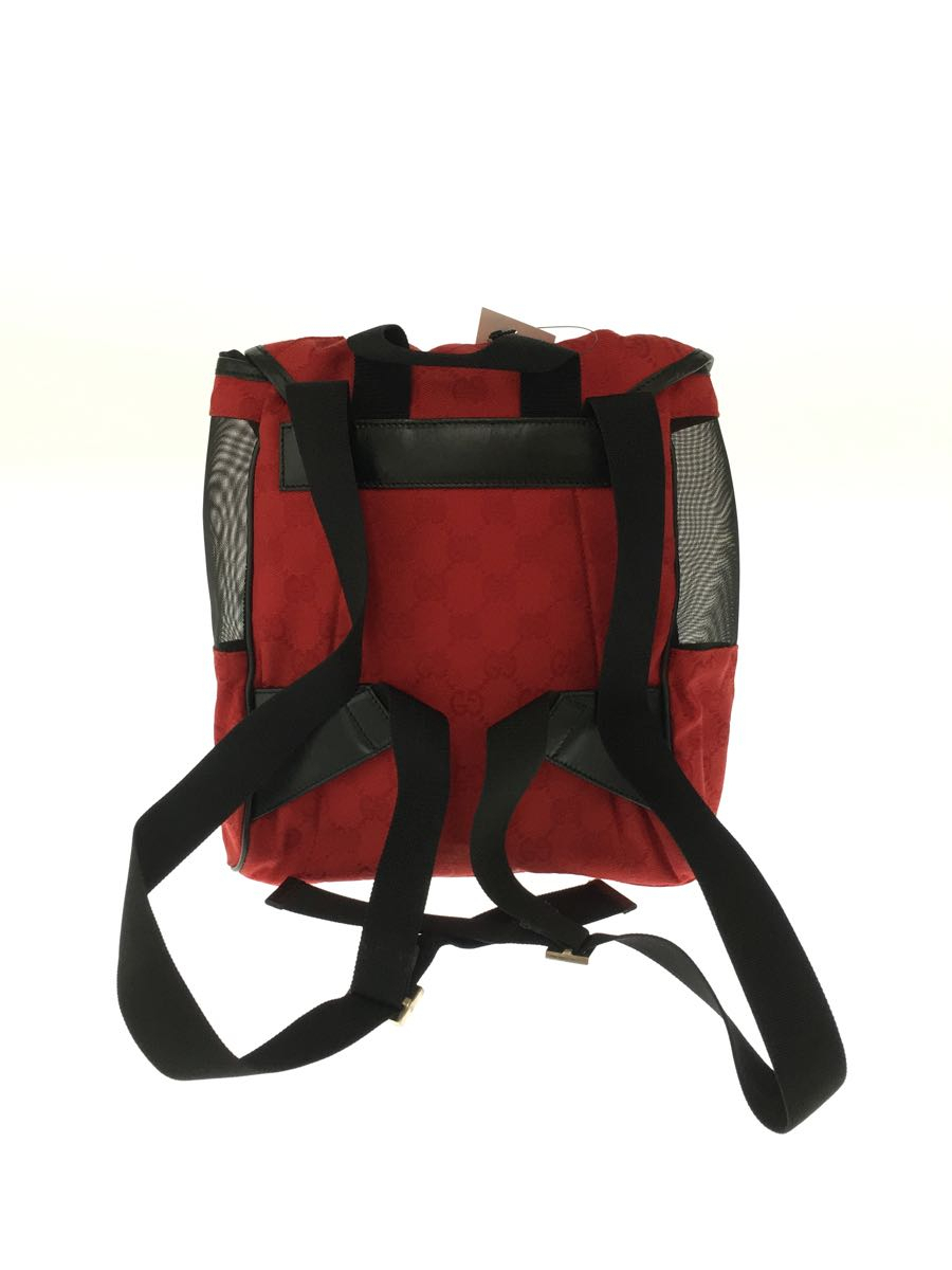 GGナイロン ミディアム バックパック ・ブラック GGナイロン | GUCCI公式