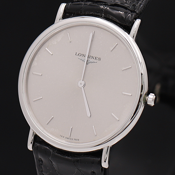 ロンジン LONGINES Yahoo!オークション 1円 - 美品 メンズ 箱⁄保証書付 