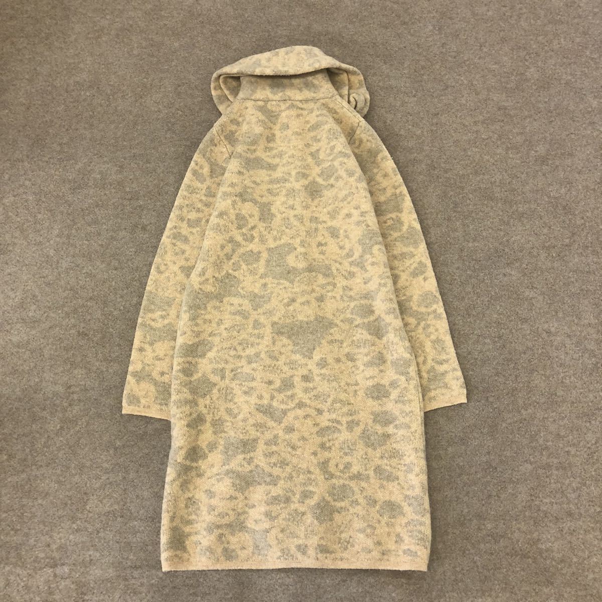 Ba19 ANTEPRIMA アンテプリマ ロングコート ウールコート ニットコート  