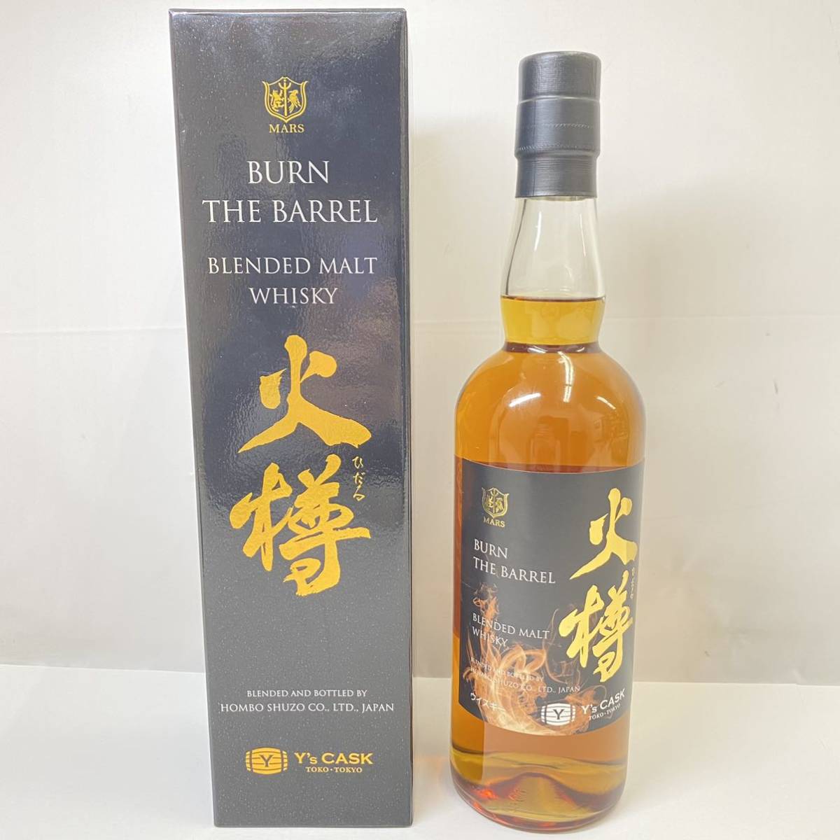 未開栓】☆MARS 火樽 BURN THE BARREL☆ 700ml／43%／バーンザバレル