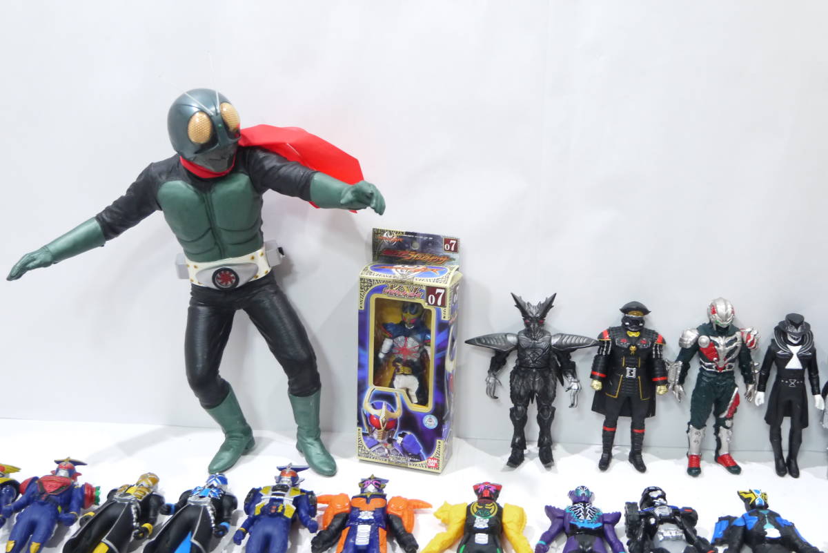 1264T/仮面ライダー・スーパー戦隊 ソフビ・フィギュア タグ付き・日本 