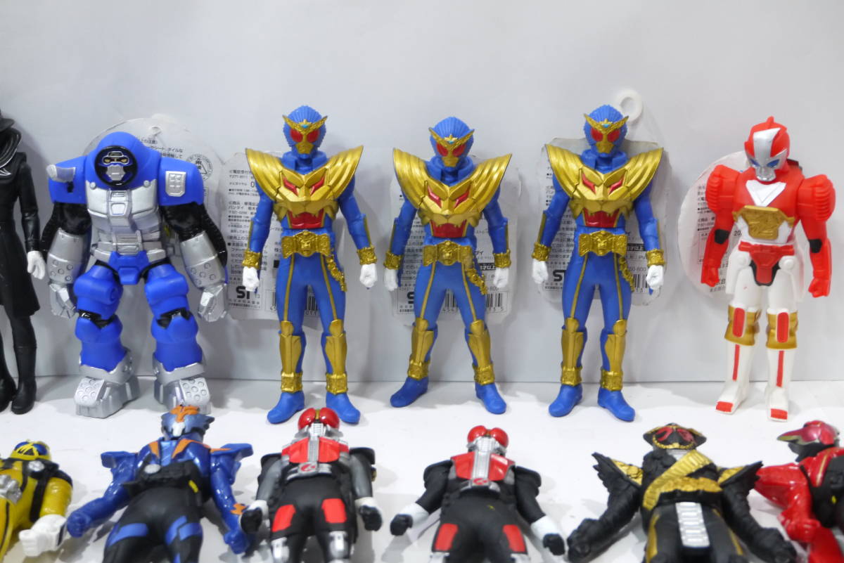 1264T/仮面ライダー・スーパー戦隊 ソフビ・フィギュア タグ付き・日本 