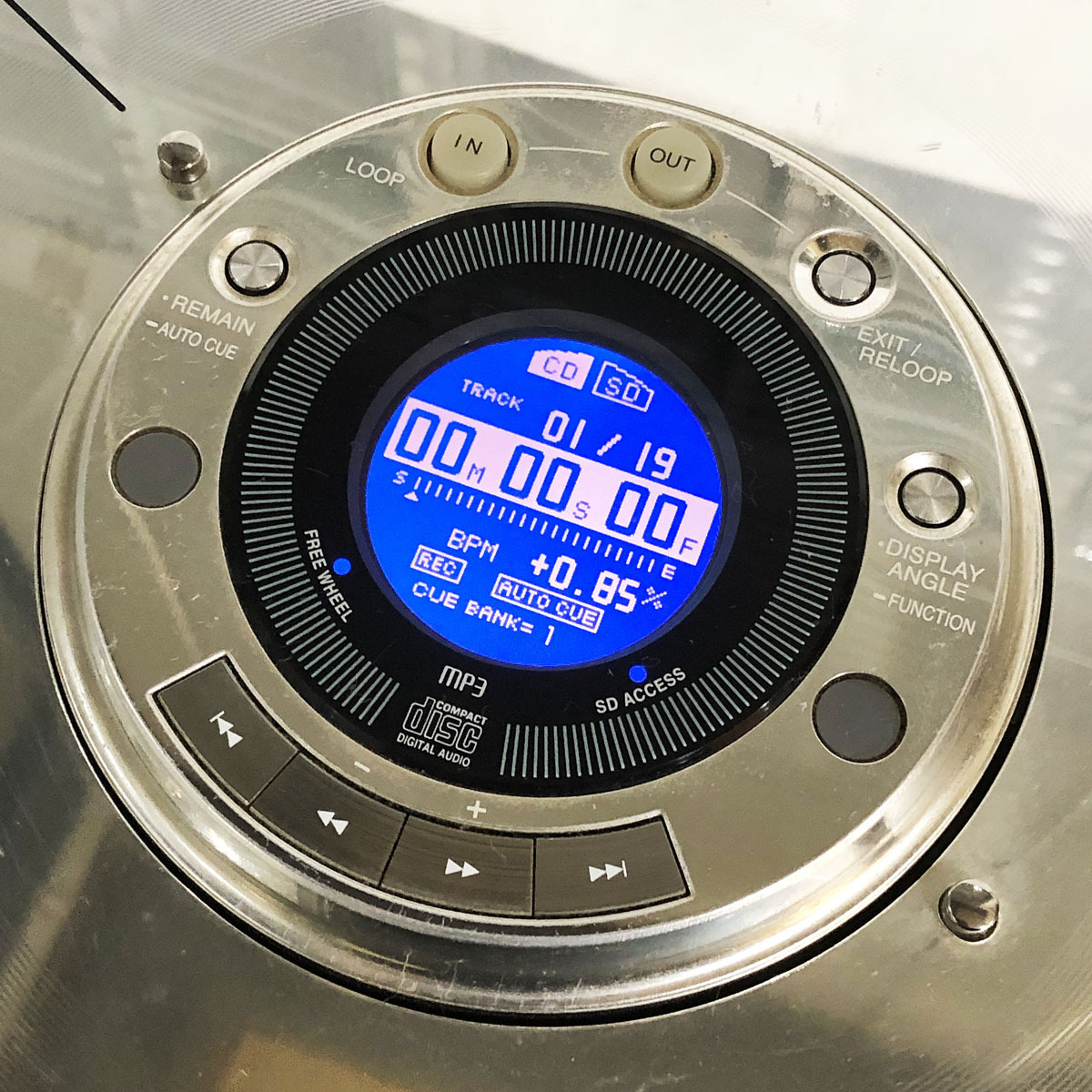 ジャンク◇Technics◇CDJ ダイレクトデジタルターンテーブル SL-DZ1200
