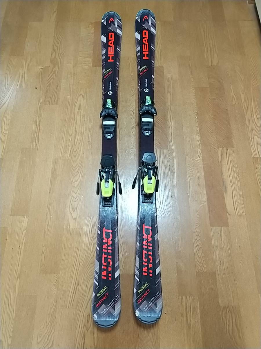 HEAD INSTINCT 156cm スキー板 ビンディング付き HEAD 【公式通販】