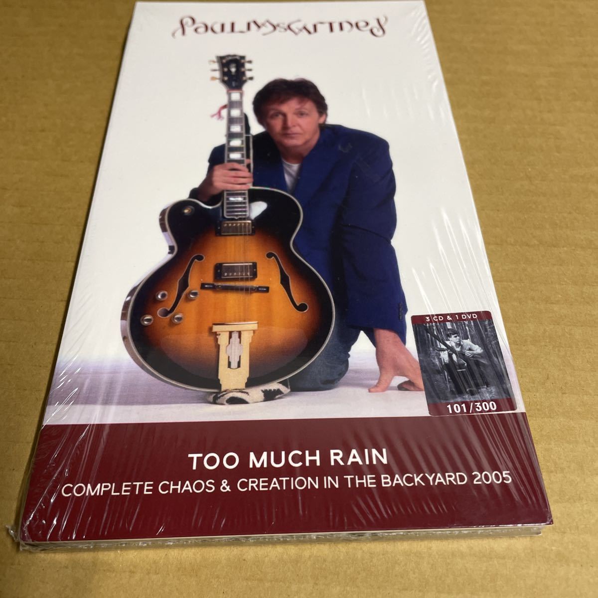 【人気定番，格安】 ポール マッカートニー 限定盤 101番 Paul McCartney/TOO MUCH RAIN 3CD&DVD WE-(Paul McCartney)｜売買されたオークション情報、yahooの商品情報をアーカイブ公開 - オークファン P