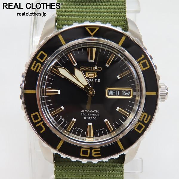 定番，爆買い カスタム SEIKO/セイコー 5/ファイブ SPORTS 裏スケ 自動巻き 腕時計 7S36-04N0 /000(セイコー)｜売買されたオークション情報、yahooの商品情報をアーカイブ公開 - オークファン その他