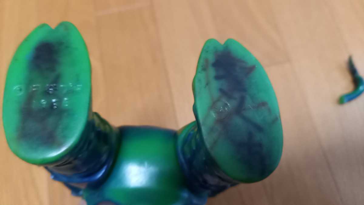 アントラー マルサン 当時物 怪獣 ブルマァク ソフビ マルサン製 