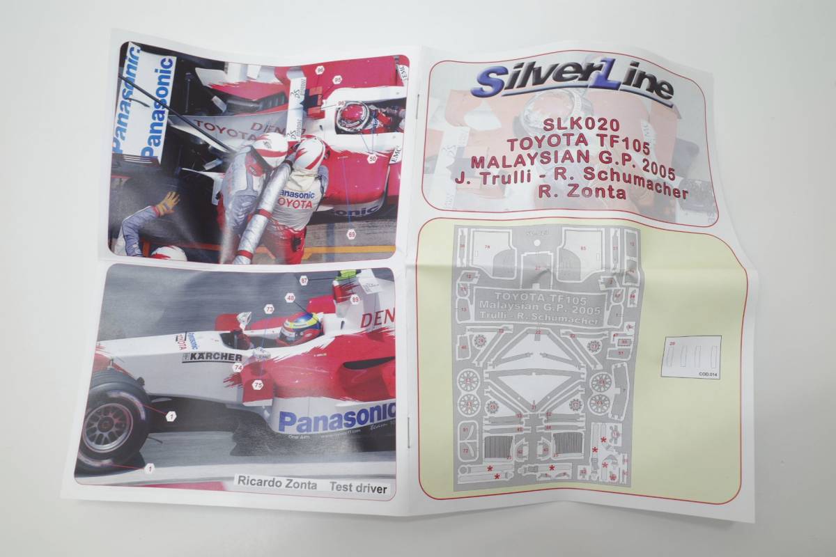 TF105 1⁄43 Toyota by scale Kits Tameo - Grand (ref. manufactured