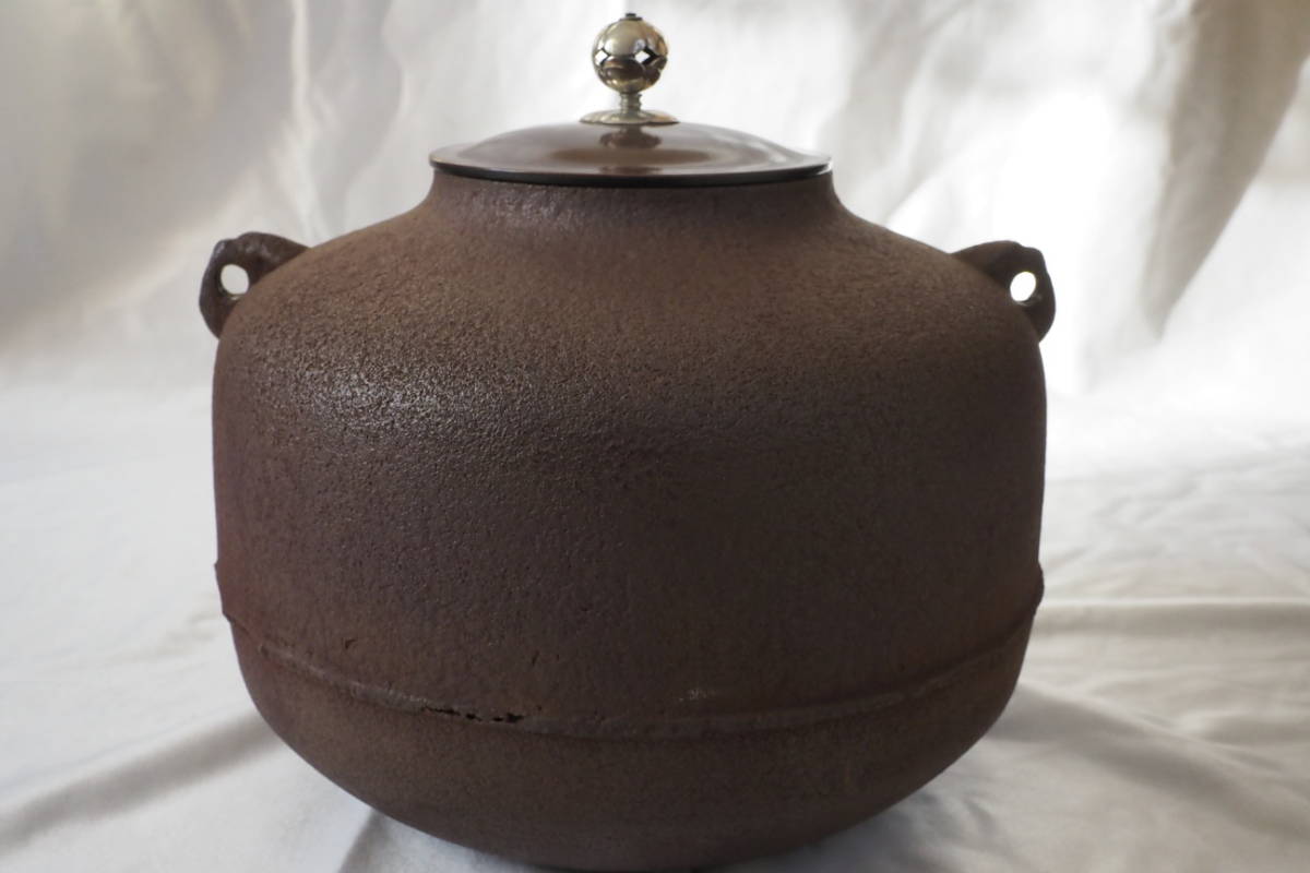茶道具 有美釜 阿弥陀堂 錆びない釜 茶釜 ｜茶道具 ※画像はイメージ 