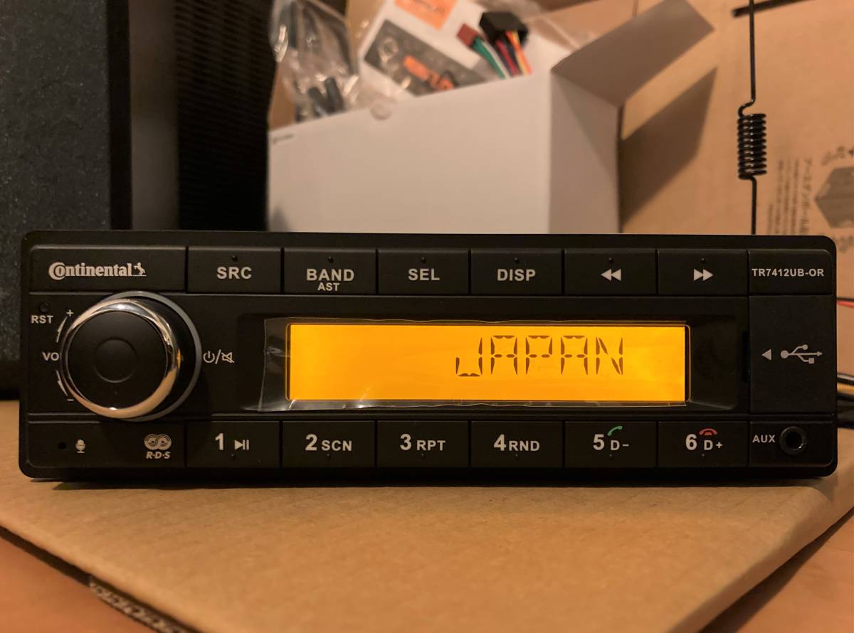 CONTINENTAL CD7416UB-OR カー オーディオデッキ 在庫 処分