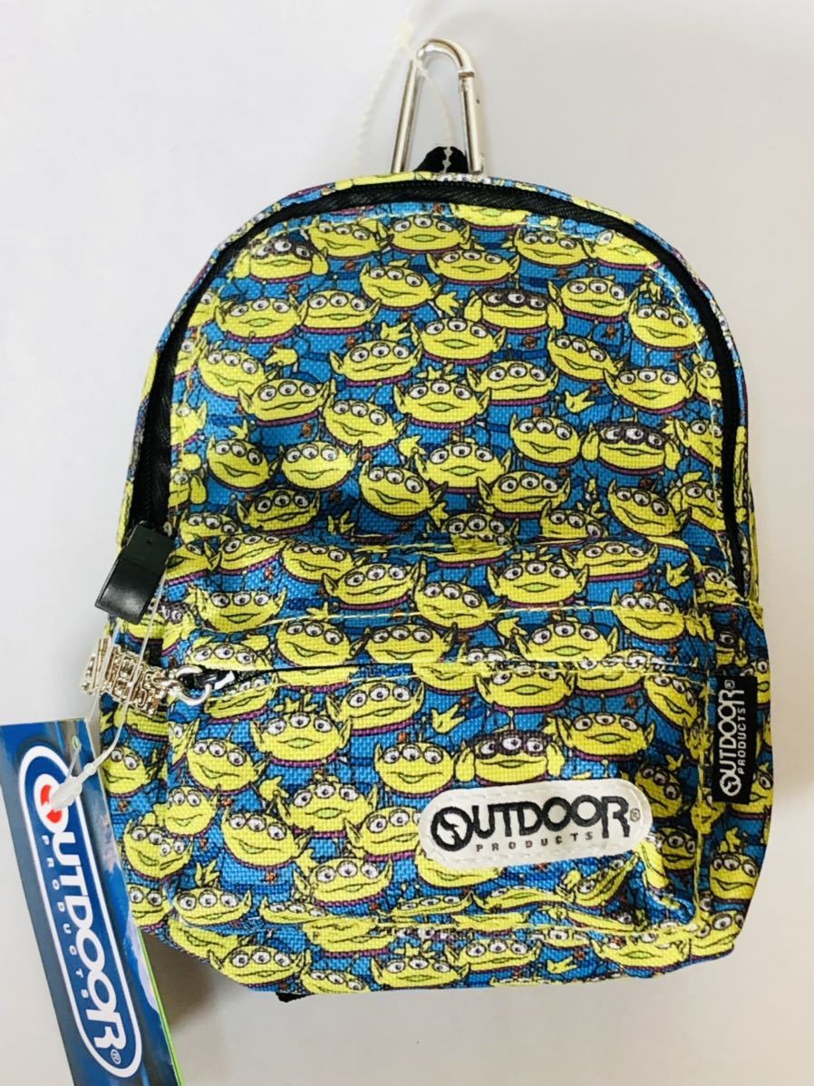 東京ディズニーリゾート Outdoor Products Toy Storyリトルグリーンメン エイリアンリュック型ポーチ タグ付き ディズニー 売買されたオークション情報 Yahooの商品情報をアーカイブ公開 オークファン Aucfan Com