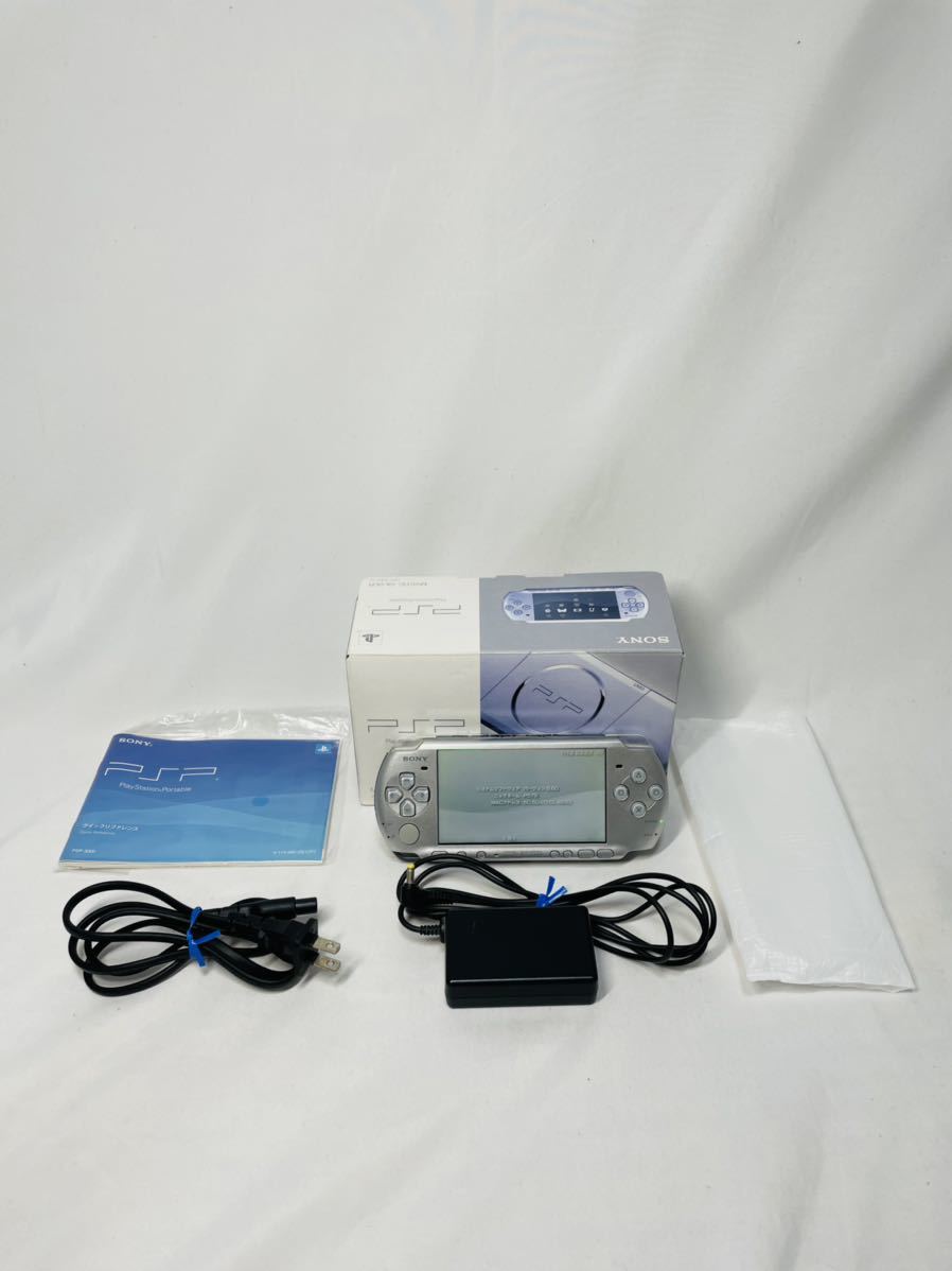 新品，限定セール 1円 PSP-3000 シルバー PSP プレイステーションポータブル SONY ソニー ミスティックシルバー(PSP3000シリーズ)｜売買されたオークション情報、yahooの商品情報をアーカイブ公開 - オークファン PSP本体