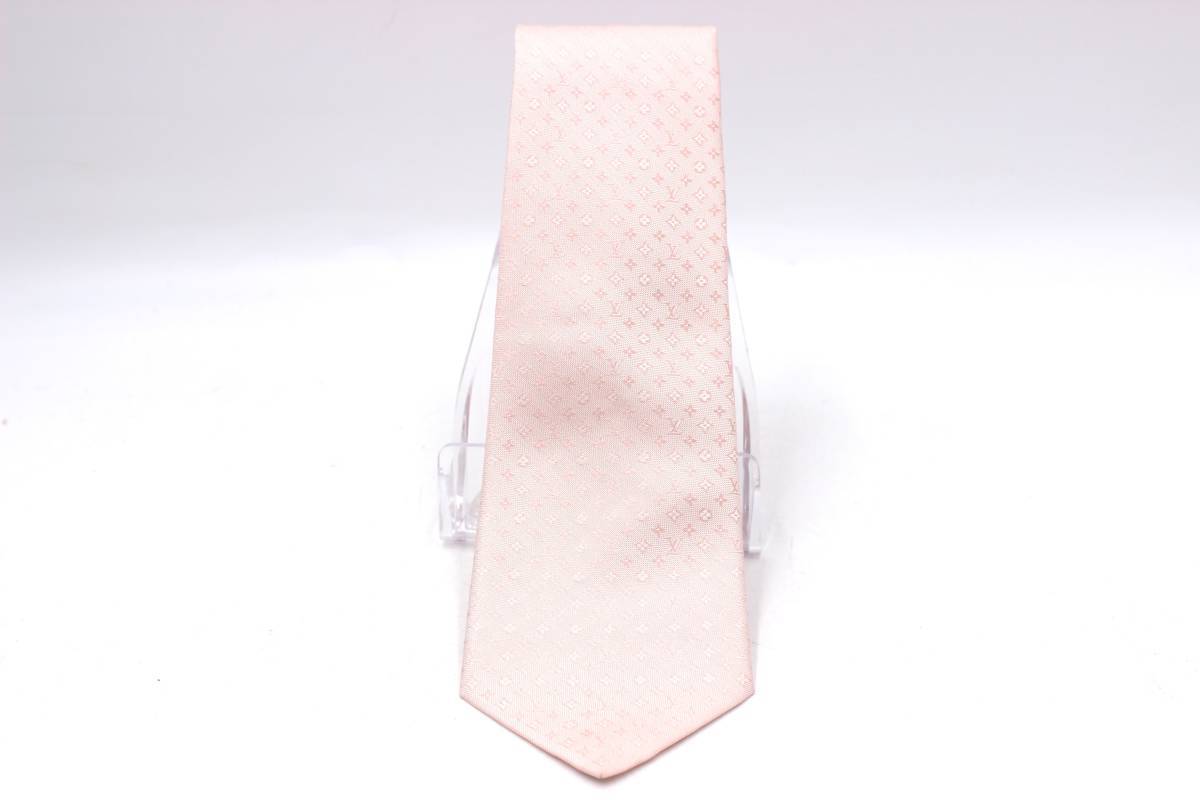 VUITTON ネクタイ LOUIS モノグラム ルイヴィトン クラシック 8CM