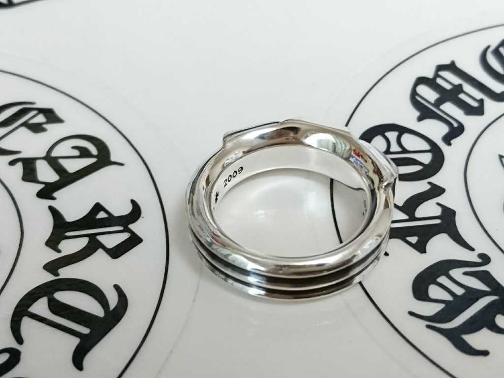 CHROME HEARTS WAXD PUNK ワックスドパンクリング 20号 新作 クロム